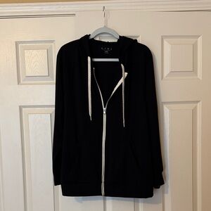 Livi Active Black Zip-Up Hoodie